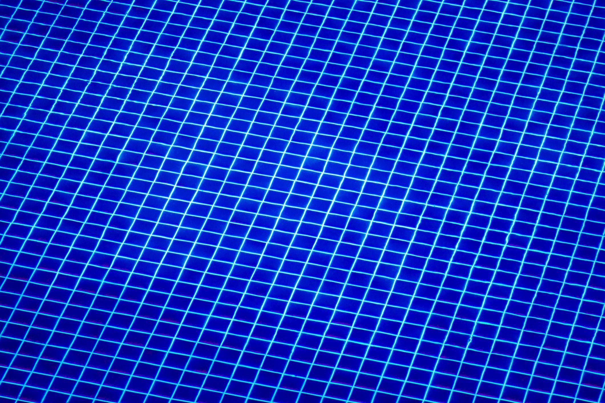 Blue pool tiles—customer testimonial background image